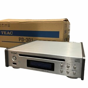 ★TEAC ティアック PD-301-X CDプレーヤー FMチューナー ワイドFM オーディオテクニカ オーディオケーブル AT-EA1000 動作確認済み
