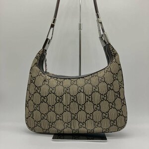 GUCCI グッチ ショルダーバッグ プリーツ グレー系