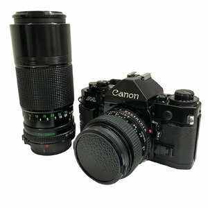 Canon キャノン A-1 フィルム一眼レフカカメラ ブラック FD 50 f1.4 FD 70－150 f4.5