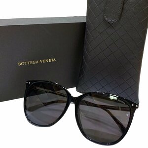 BOTTEGAVENETA ボッテガヴェネタ サングラス アイウェア イントレチャート ウェリントン BV0160SA ブラック 58□15 145