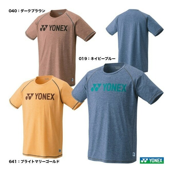 【16651（040）M】YONEX(ヨネックス) ユニTシャツ ダークブラウン サイズ M 新品未使用タグ付 バドミントン テニス 2023モデル 