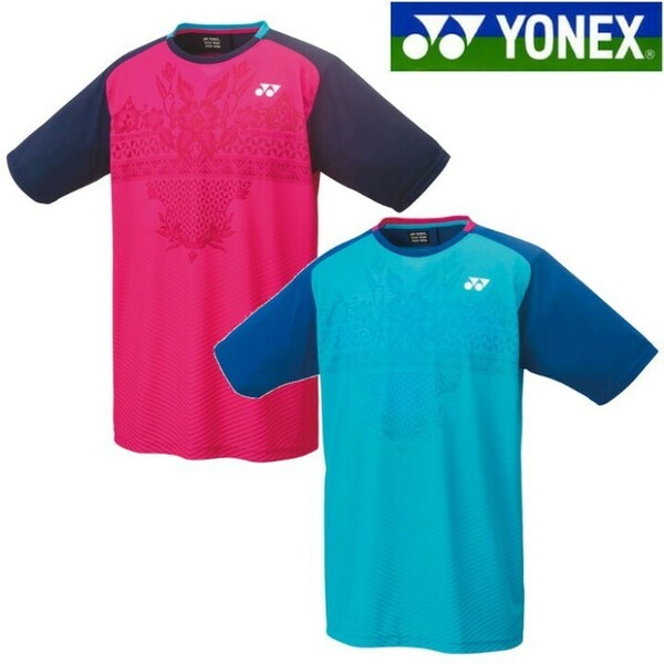 【16573（123）L】YONEX(ヨネックス) メンズドライTシャツ ローズピンク サイズ L 新品未使用タグ付 バドミントン テニス 2023モデル 