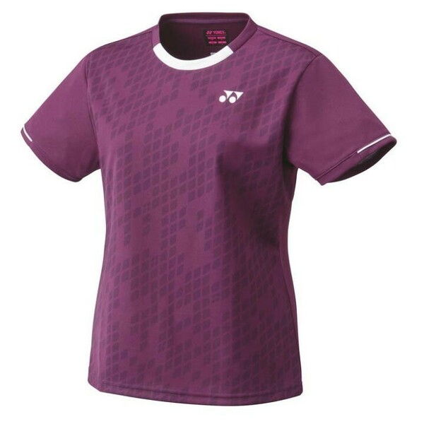 【20670（021）O】YONEX(ヨネックス) ウィメンズゲームシャツ ワインサイズO 新品未使用タグ付 バドミントン テニス 2023モデル 