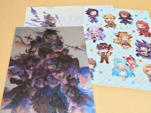 グランブルーファンタジー グラブル 十天衆 ウーノ カトル シス シエテ シークレット シクレ グラフェス クリアファイル 脱出ゲーム