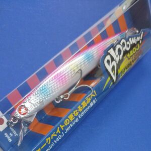 【新品】ブローウィン 140J #14 ピンクキャンディグロー ブルーブルー シーバス ヒラスズキ blueblue