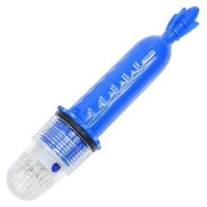 LEDライト 常点灯 単1電池使用 [ ブルー / 2D_(単一電池_2本) ] フラッシャー 自動点滅灯 工事用点滅灯