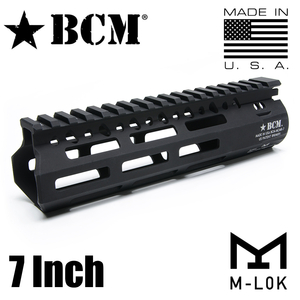 BCM ハンドガード MCMR M-LOK アルミ合金製 M4/AR15用 [ ブラック / 7インチ ] 米国製 Bravo