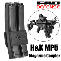 FAB DEFENSE マガジンカプラー TZ-5 マガジンクリップ H&K MP5用 ファブディフェンス マグ 連結具_画像1