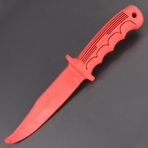 FABディフェンス トレーニングナイフ TKN [ レッド ] トレーナー 模造ナイフ 模造刀 樹脂ナイフ 練習用 CQC