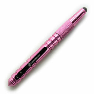 S&W Tacty karu pen glass breaker & touch pen attaching [ pink ] P stylus pen | Smith & Wesson 