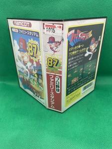 ファミスタ’87　ファミコン 箱・説明書付き　同梱可能有 多数出品中　5