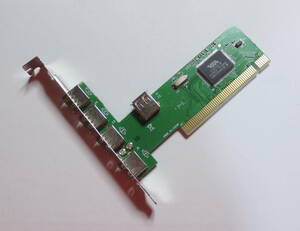 送料込即決正常動作　USB2.0　増設用インターフェイスカード　ボード　ポート　PCI-V6212-T　VT6212L　GROOVY　タイムリー　グルービー