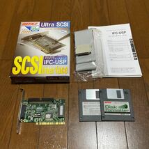 Ultra SCSI インターフェイスボード IFC-USP バッファロー メルコ_画像1