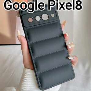 Google Pixel8ケース ブラック 黒の画像1