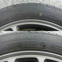 ★K-82★ 三菱アイ用　ダンロップ エナセーブ 175/55R15 RAYS ROAR 15×5J 2本 145/65R15 RAYS ROAR 15×4J 2本 タイヤホイール ４本セット_画像7