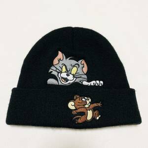 Supreme Tom&Jerry Beanie Black Free 16aw 2016年 黒 ブラック トムとジェリー ビーニー ニット帽 キャップ