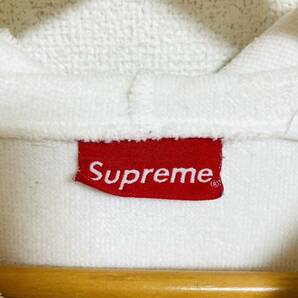 Supreme Terry Zip Up Hooded Sweatshirt White S 16ss 2016年 白 テリー ジップアップ フーデッド スウェットシャツ フレンチテリーの画像4