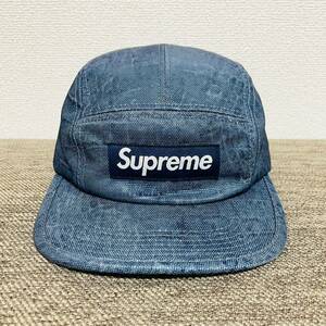 Supreme Croc Camp Cap Blue Free 12aw 2012年 青 ブルー クロック キャンプ キャップ ボックスロゴ ナイロンキャンバス クロコダイル柄