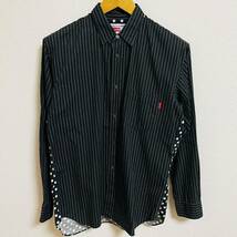 Supreme COMME des GARCONS SHIRT Button Down Shirt Black White S 14ss 2014年 黒 白 ブラック コムデギャルソン ボタン シャツ ドット柄_画像1