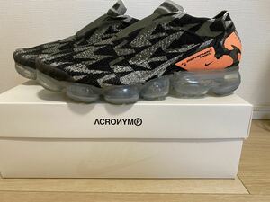 ナイキ NIKE AIR VAPORMAX FK MOC 2 / ACRONYM AQ0996-102 サイズ:27.5cm エアヴェイパーマックスフライニットモックスニーカー 中古