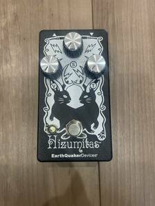 earth quaker devices hizumitas 正規品　新同　limited black color