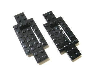 凸レゴ凸　%30029　4x10x2/3車体ベース（黒）　2個