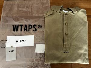 21AW！極美品！ Wtaps FALCONER LS/COTTON.SERGE Size:02(M) プルオーバーシャツ 23aw/24ss/ジャケット/tee