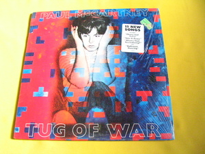 鮮LP. PAUL McCARTNEY「TUG OF WAR」米ORIG.シュリンク美品/ポール・ マッカートニー