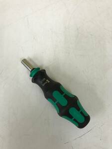 【中古品】Wera 821/1 ビット収納型ハンドル　IT2EPLQ62I4O