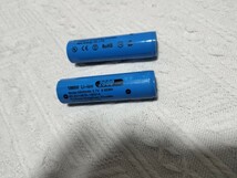 【2本セット】18650 リチウムイオン電池 バッテリー 2本セット 高容量 2600mAh 3.6V PSE認証_画像4