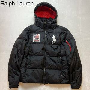 美品 RALPH LAUREN ラルフローレン ビックポニー ダウンジャケット 