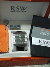 ★RSW★ラマ.スイス.ウォッチ★スクウェア.メンズ★ユーズド美品★ _画像1