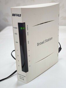 ★BUFFALO 有線ルータ BBR-4MG BroadStation エントリーモデル