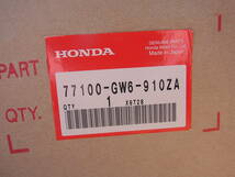 【絶版】HONDA　CRM50/80 シートCOMP(赤/黒)(部品番号：77100-GW6-910ZA)_画像7