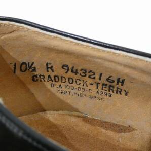 レア DEAD STOCK デッドストック 80s 89年製 ビンテージ US NAVY USN OXFORD サービス シューズ 10 1/2 R 革靴 レザー ミリタリー 60s 70sの画像8