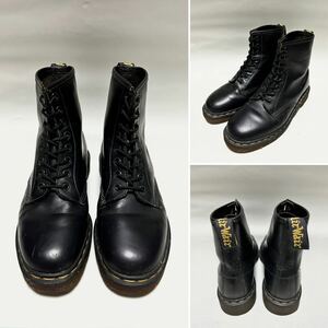 超希少 英国製 Dr.Martens 8ホールブーツ UK8 ドクターマーチン ブーツ 1460 美品 90's ヴィンテージ MADE IN ENGLAND マーチン UK製