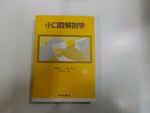 8V5363◆小教科書シリーズ1 小口腔解剖学 高橋和人 学建書院 (ク）