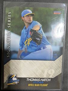 NPB 来日外国人 広島 カープ トーマス・ハッチ トレーディングカード Thomas Hatch マイナーカード 3