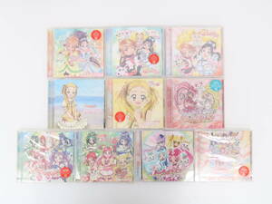 EF2681/10枚セット プリキュア CD オールスターズ/スイート/ハートキャッチ/ふたりはプリキュア/マックスハート/スプラッシュスター/5/GOGO