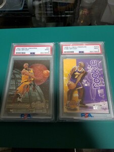 【PSA9】1996-97 Metal Universe # 81 skybox premium #203 Metal Universe Kobe Bryant RC コービーブライアント 