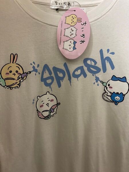 ちいかわ アベイル Tシャツ　Lサイズ　水鉄砲　ハチワレ　うさぎ