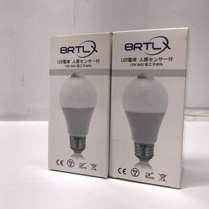 【新品未開封！】 BRTLX brtlx LED電球 人感センサー付 [20104|B101|S6]