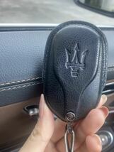 ★牛革★ マセラティ　キーカバー　キーケース　スマートキー　maserati ギブリ　レヴァンテ　クアトロポルテ　ボタン保護_画像1