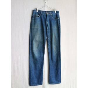 old A.P.C. デニム パンツ / 32 コットン インディゴ ジーンズ フェード STANDARD 旧タグ ビンテージ 90s P4-01003-9178