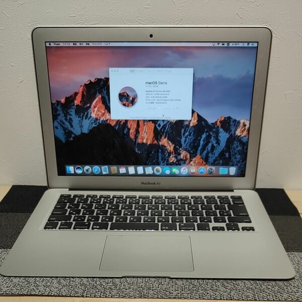 【中古品】MacBook Air Mid 2013 13インチ SSD 128GB 1.3GHz Intel Core i5
