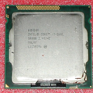 キズありCPU　4コア8スレッド　Core i7 2600　LGA1155