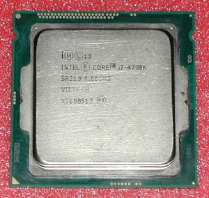 ジャンクチップ剥がれ　i7 4790K　LGA1150