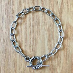 新品同様 BEAMS Silver Chain Bracelet ビームス シルバーチェーンブレスレット アズキチェーン アクセサリー 腕輪 インディアンジュエリー