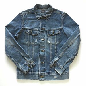 UNITED ARROWS LEE Denim Jacket ユナイテッドアローズ リー デニムジャケット Gジャン Mサイズ 日本製 MADE IN JAPAN ヴィンテージ加工