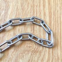 美品 BEAMS Silver Chain Bracelet ビームス シルバーチェーンブレスレット オーバルチェーン アクセサリー 腕輪 インディアンジュエリー_画像5